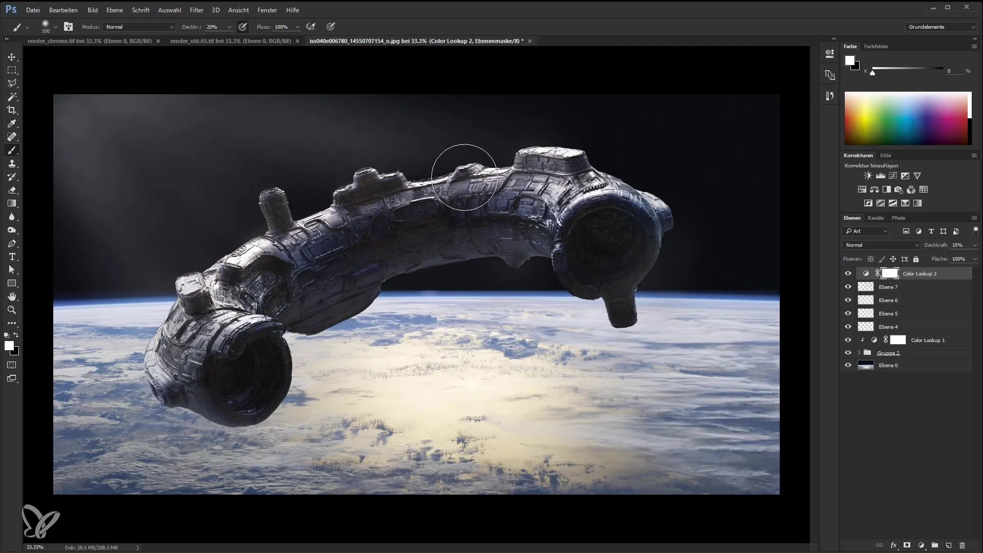 ZBrush per principianti – Compositing con Photoshop