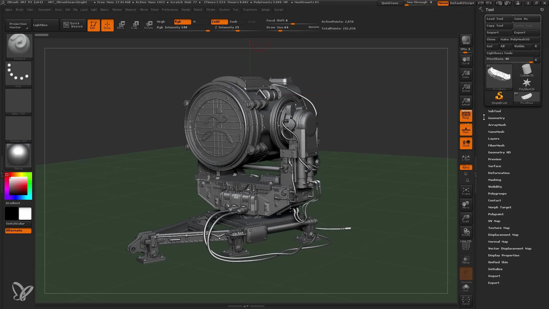 Strutture dei menu di ZBrush: una guida per principianti ai workflow efficienti