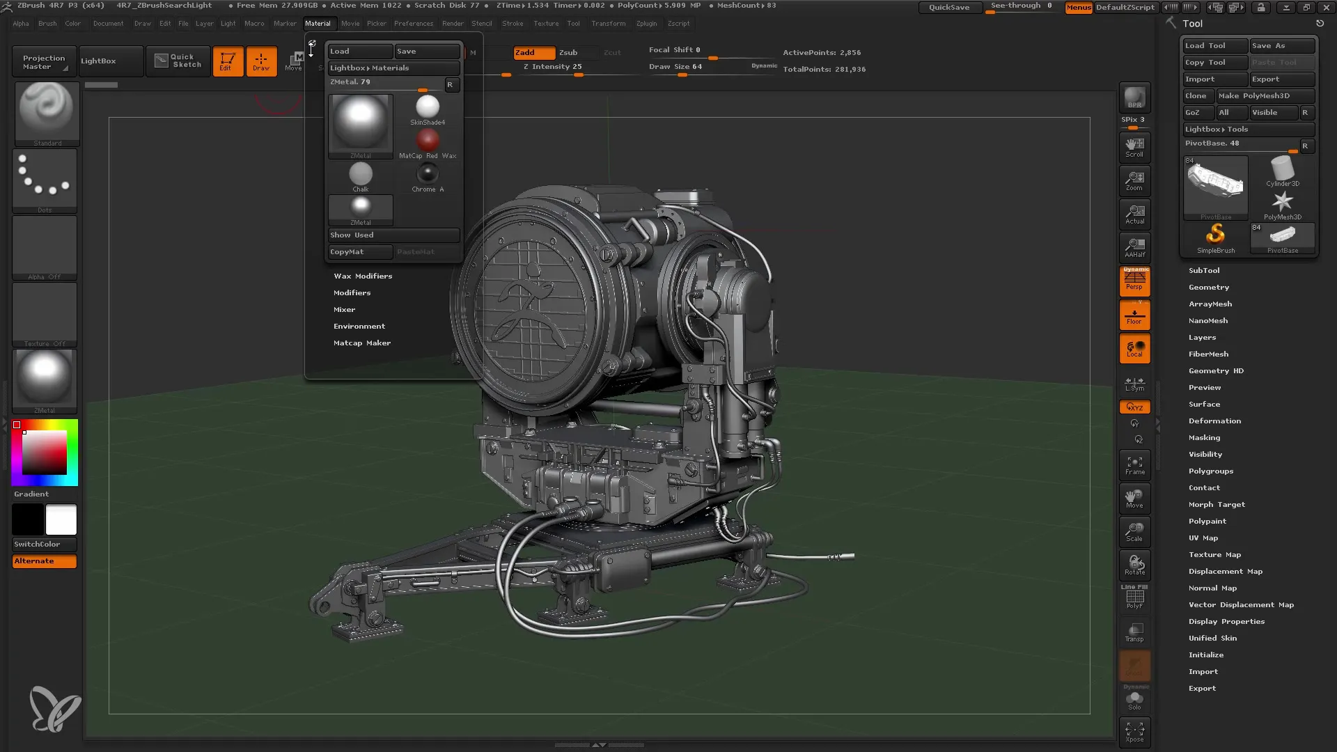 Strutture di menu ZBrush: Una guida per principianti ai workflow efficienti