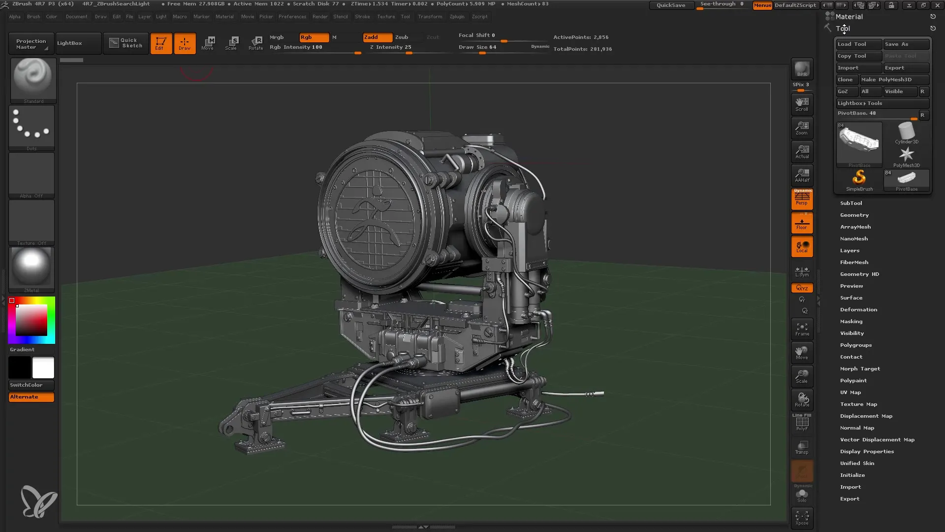 Strutture del menu di ZBrush: Una guida per principianti ai workflow efficienti