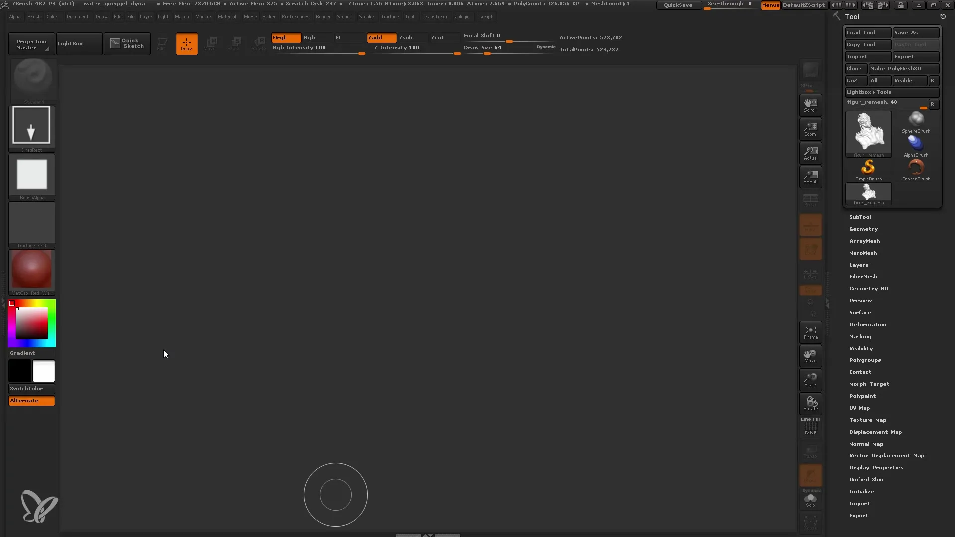 ZBrush: ZRemesher Step-by-Step Guide