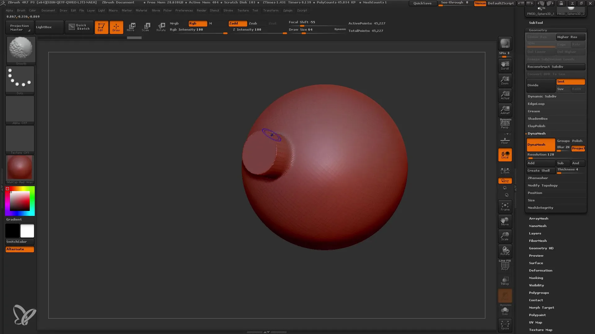 ZBrush: Utilizzare in modo efficace i pennelli Insert e Multi-Mesh