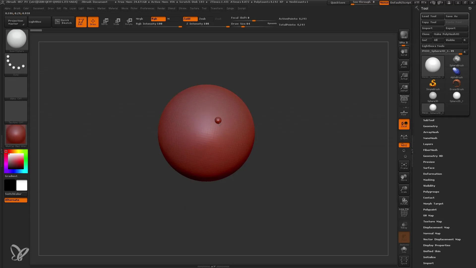 ZBrush: Utilizzare in modo efficace i pennelli Insert e Multi-Mesh