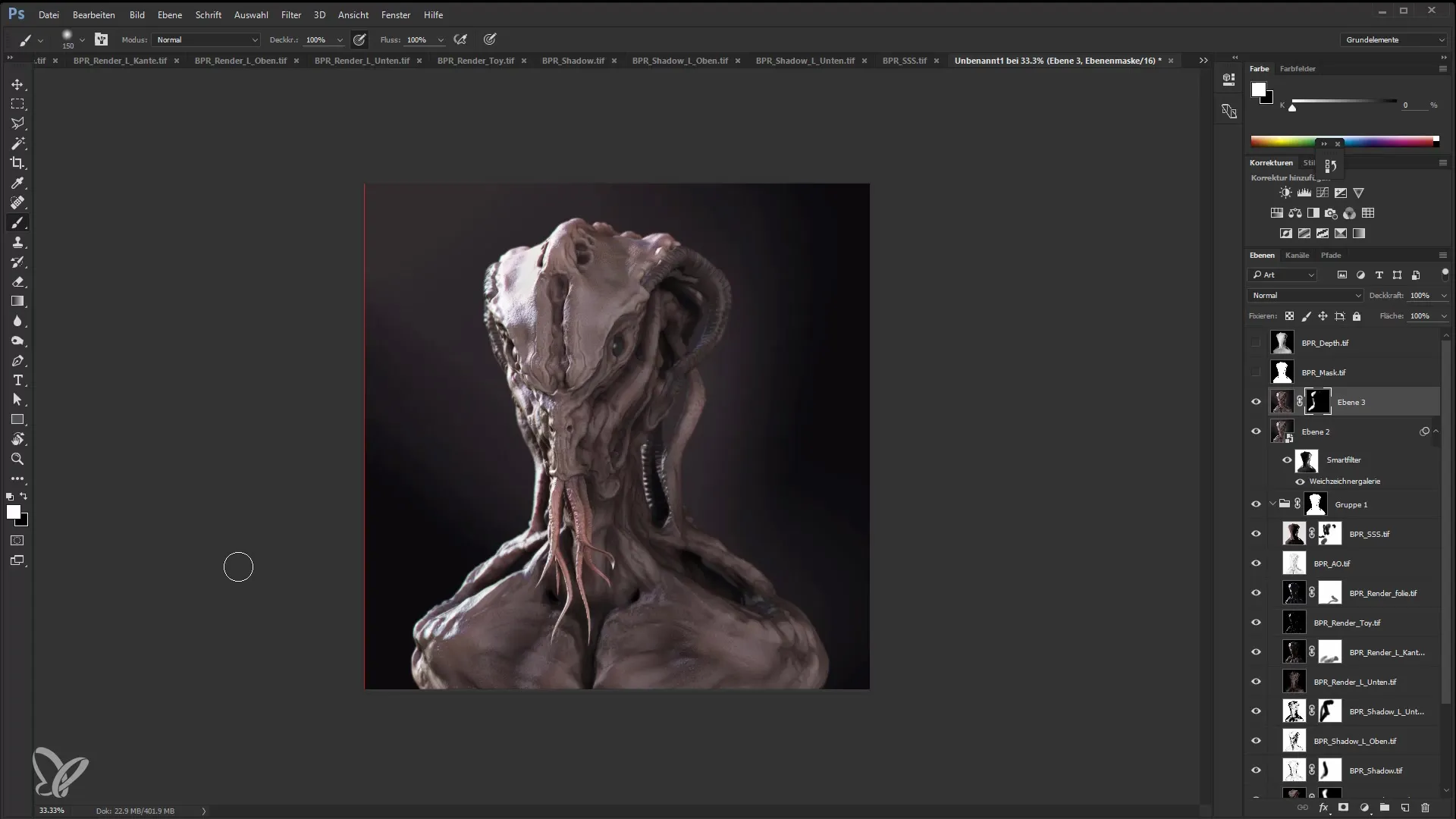 ZBrush and Photoshop effects - Your guide for professionals