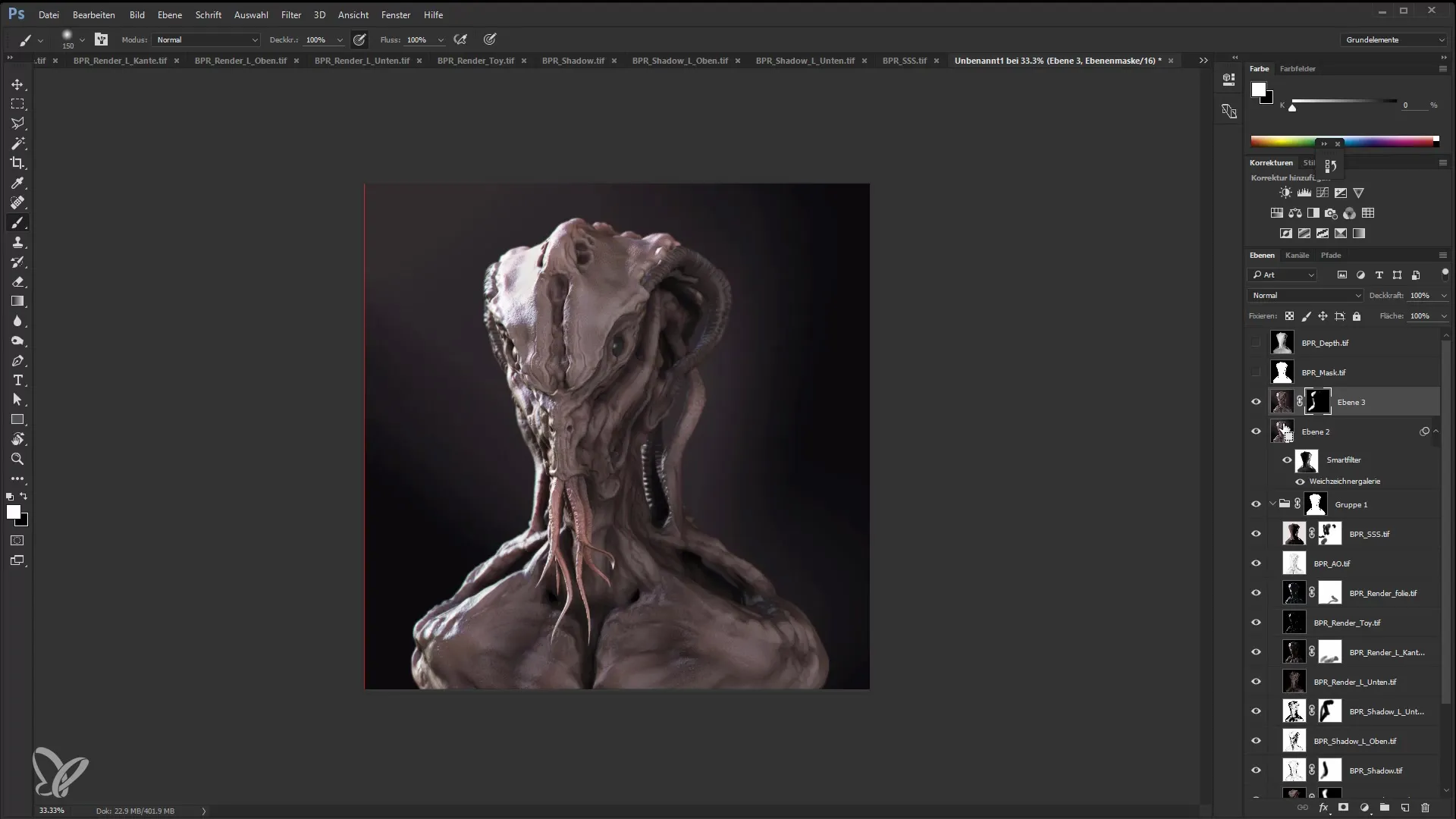 ZBrush and Photoshop effects - Your guide for professionals