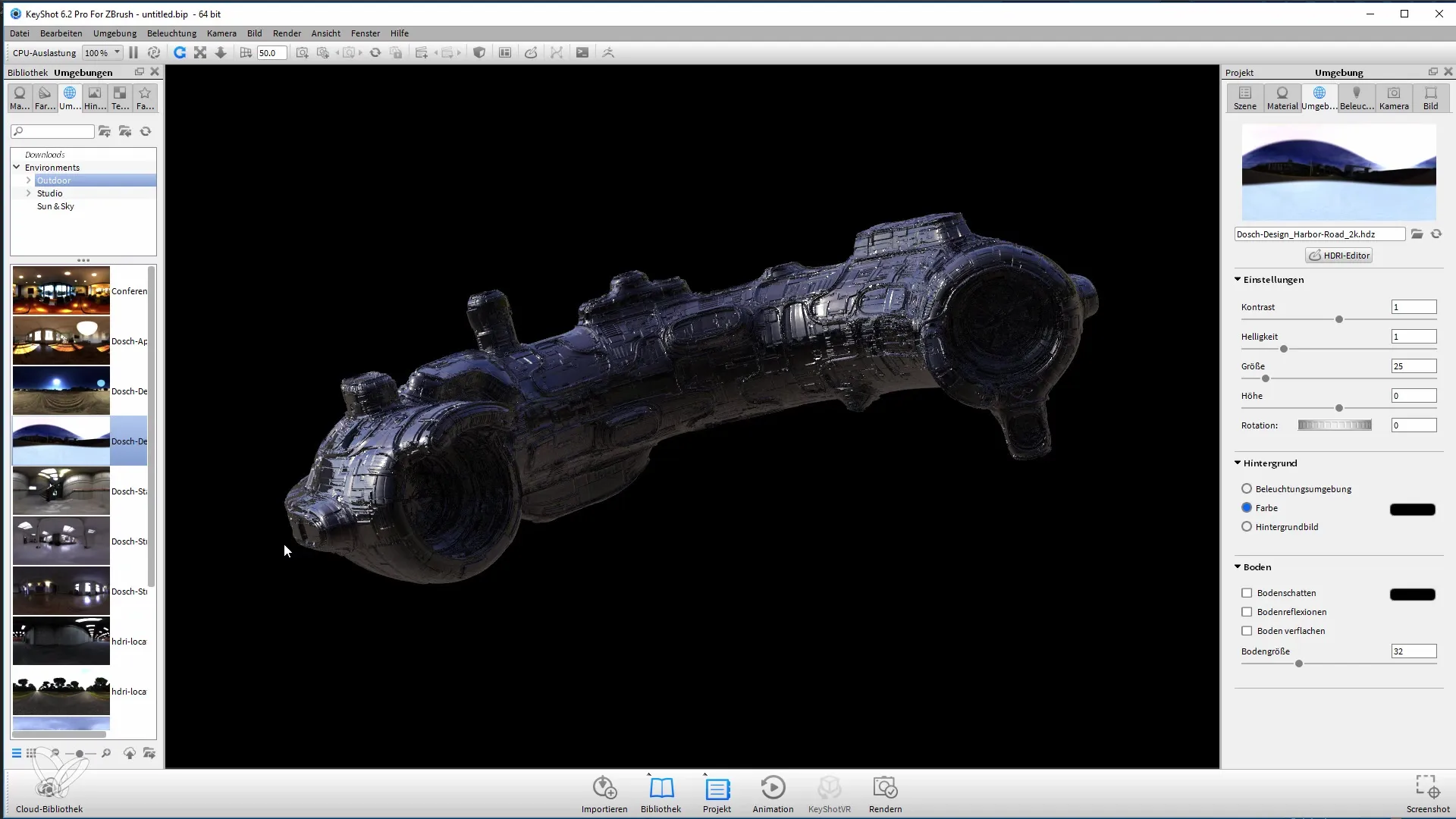 ZBrush modellen efficiënt renderen in Keyshot