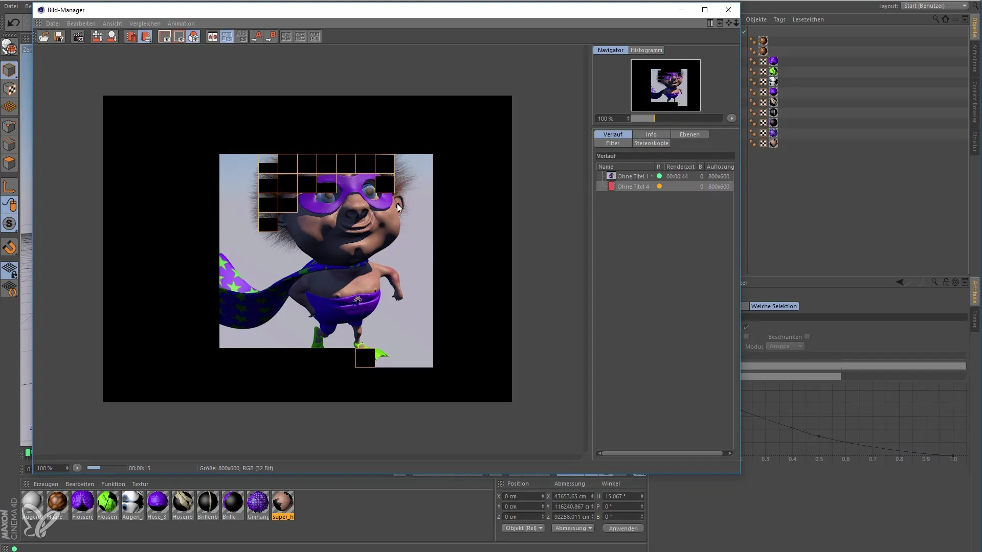 Rendering in Cinema 4D con GoZ per principianti