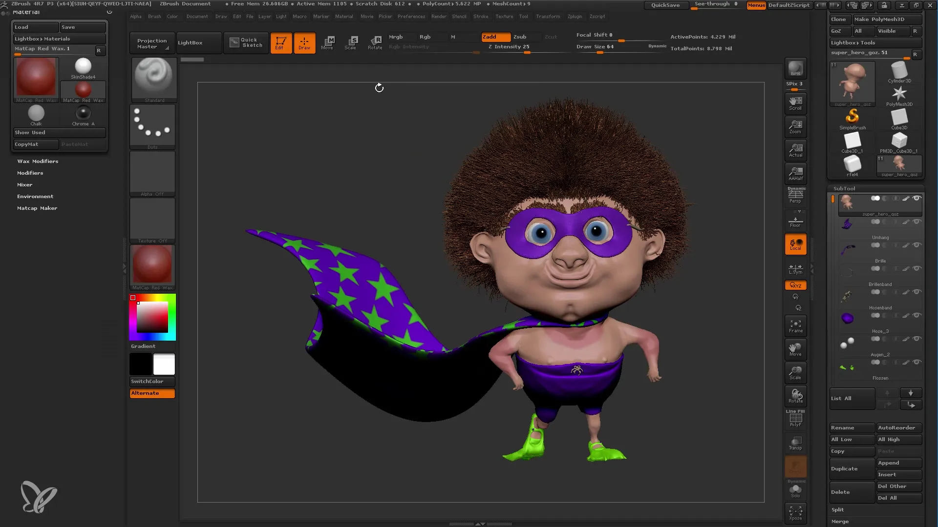 Rendering in Cinema 4D con GoZ per principianti