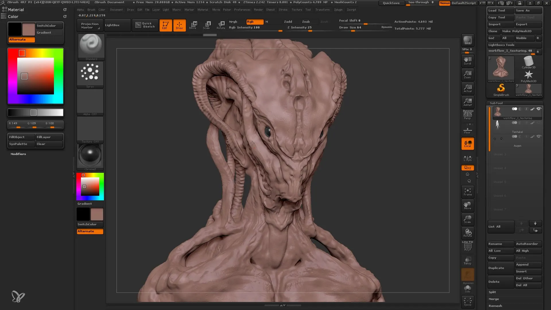 ZBrush textúrázás kezdők számára: Így csináld