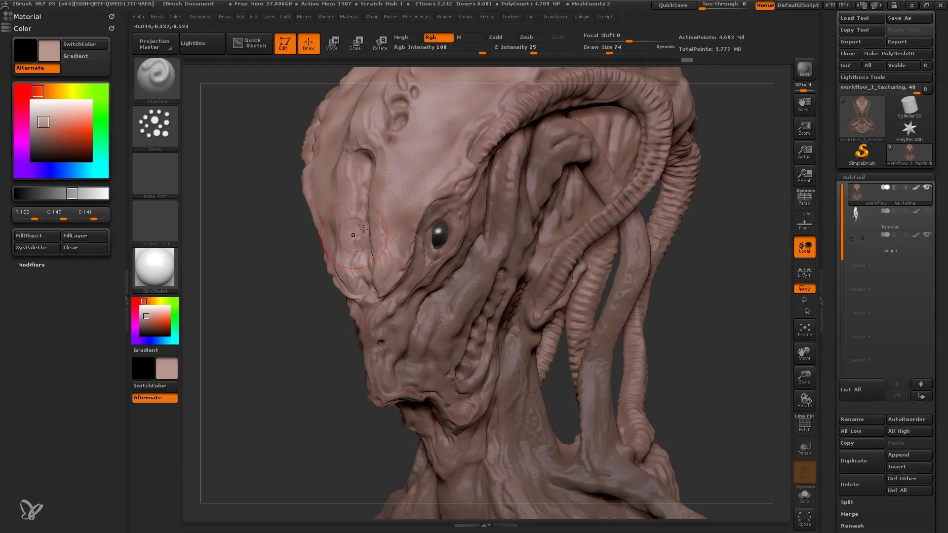 ZBrush szövegelés kezdőknek: Így kell csinálni