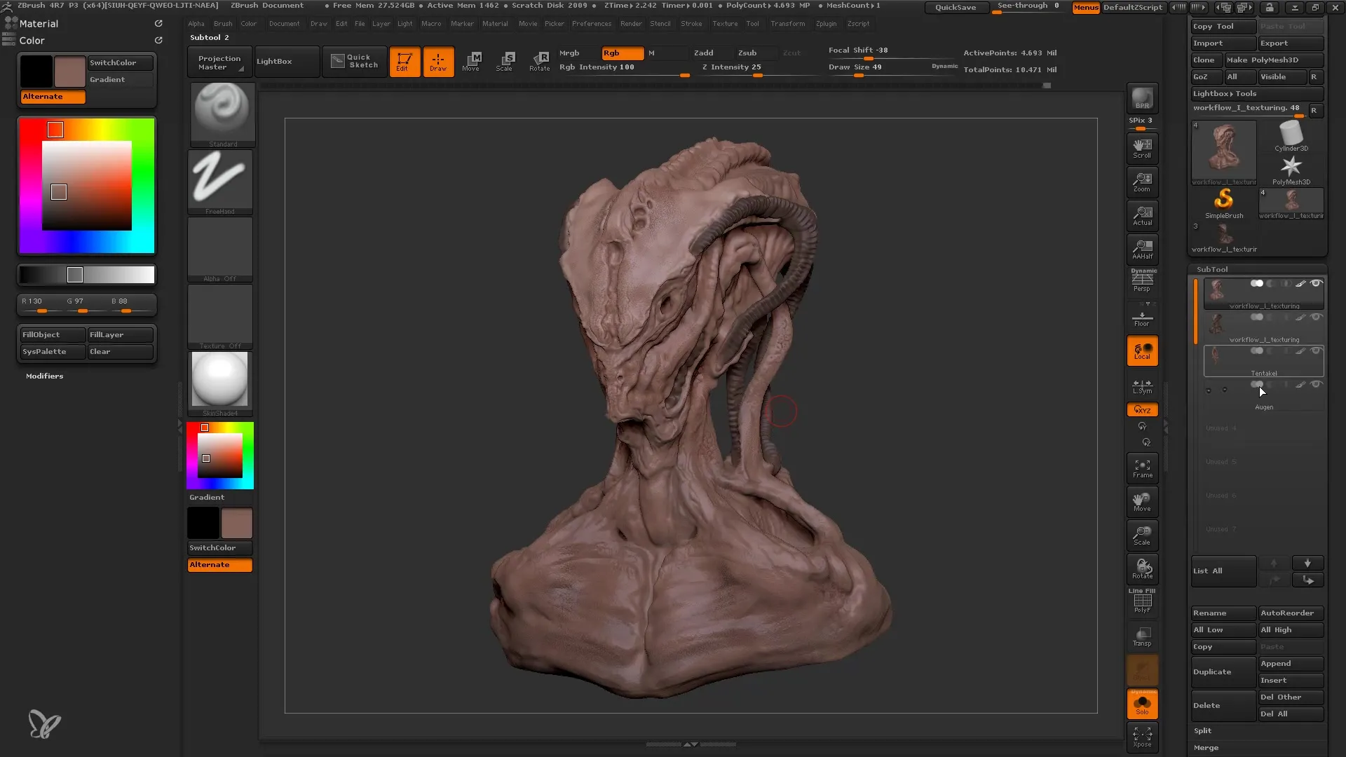 ZBrush textúrázás kezdőknek: Így kell csinálni