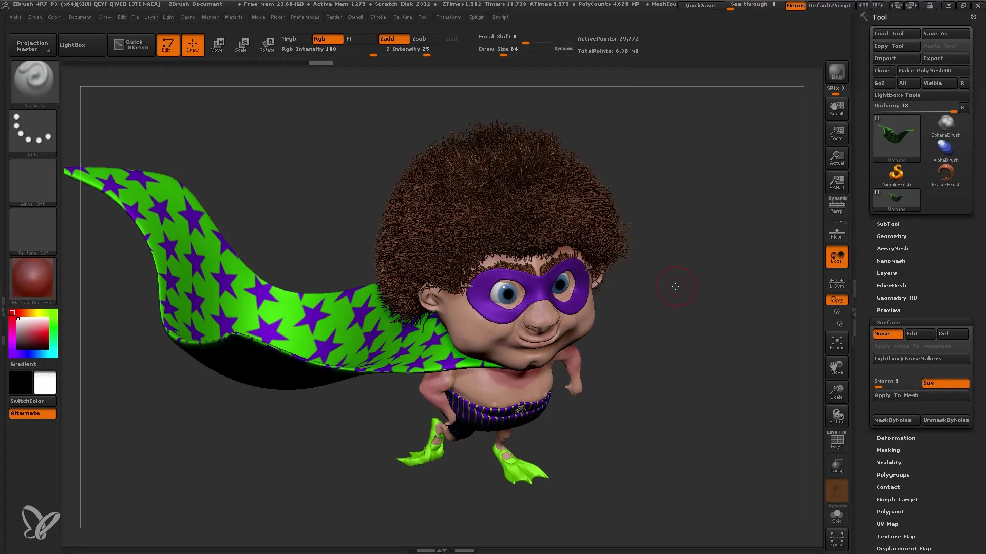 ZBrush Rendering in Keyshot enkelt förklarat