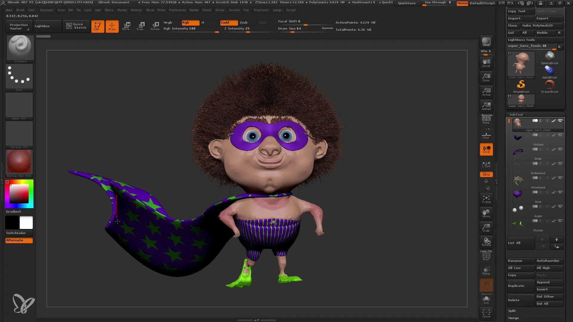 ZBrush rendering i Keyshot enkelt förklarat