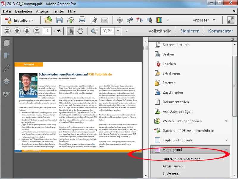 Papildykite PDF failus „Acrobat“ programa - I dalis Pridėjimas prie PDF failų su Acrobat - I dalis