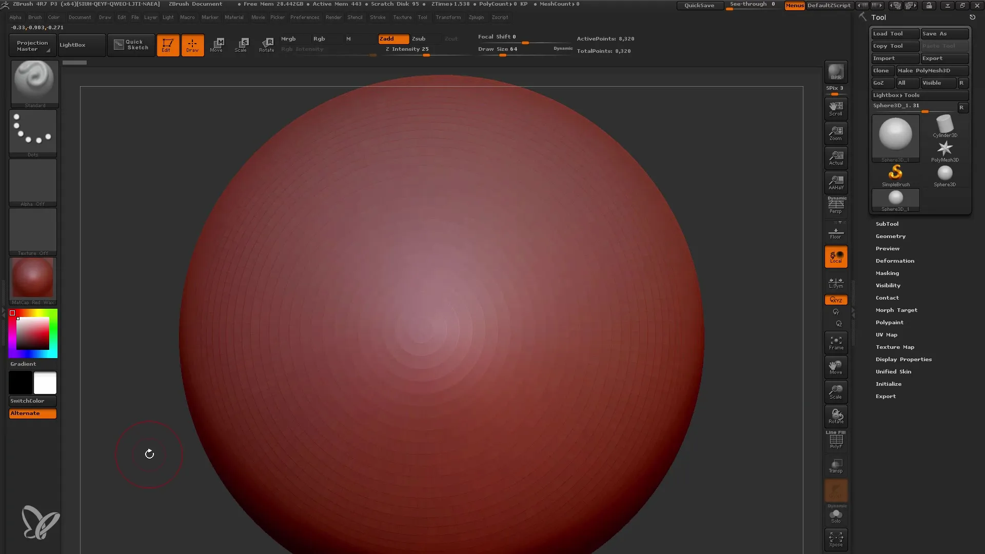 초보자를 위한 ZBrush: 기본 및 편집 기술