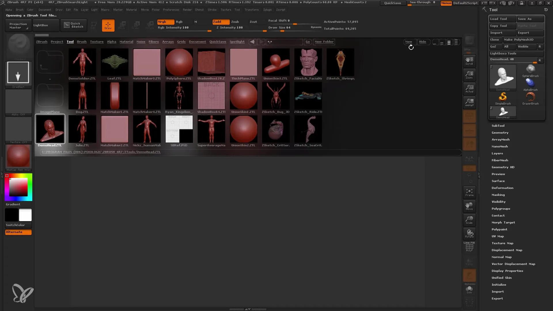 Iluminare eficientă în ZBrush: Ghidul tău