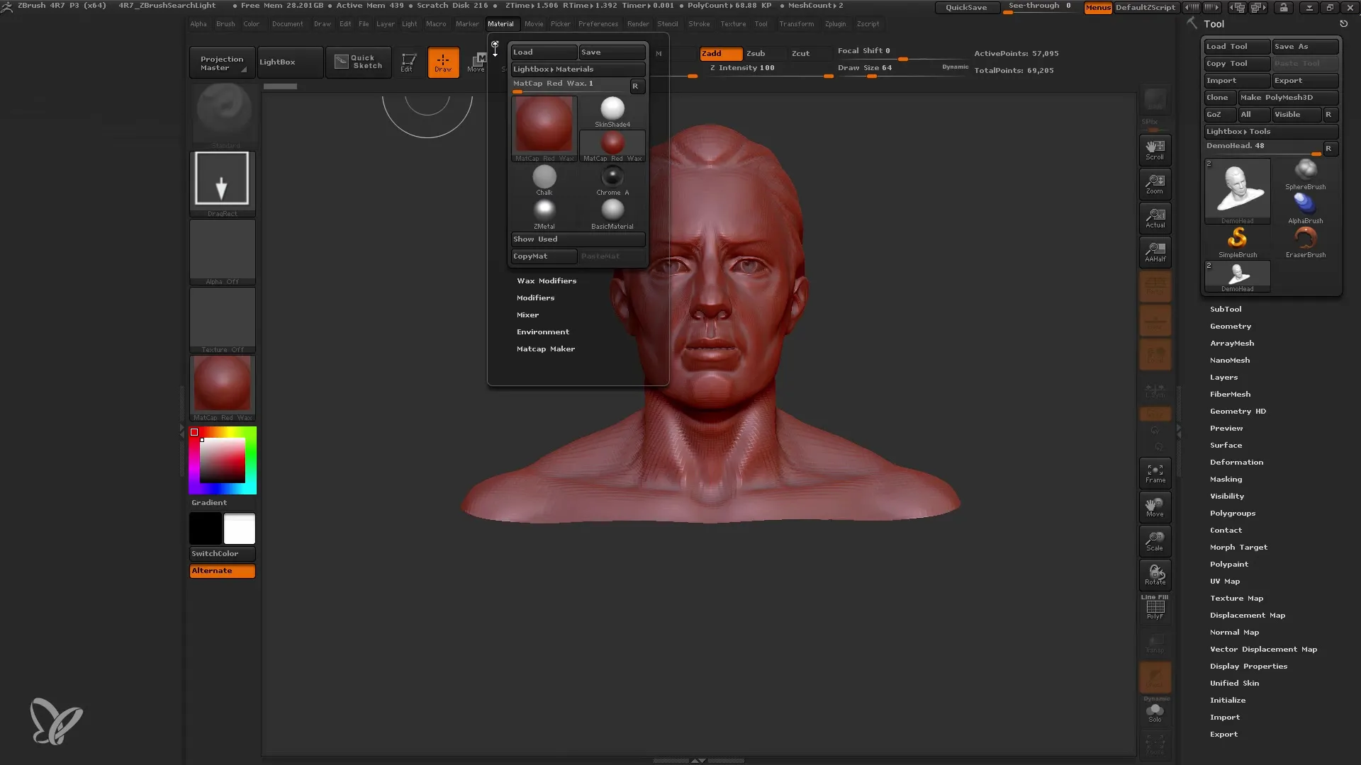 Iluminare eficientă în ZBrush: Ghidul tău