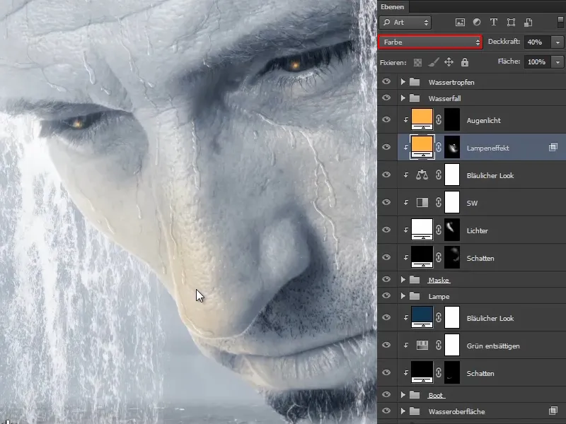 Photoshop-Composing - Oracolul mării - Partea 11: Aspectul imaginii și lumini + umbre
