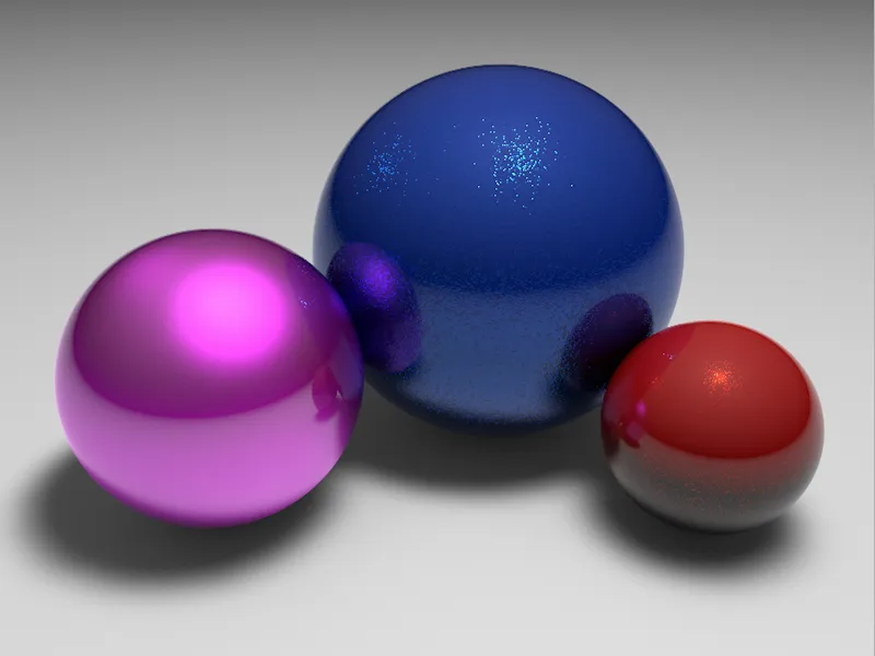 New in Release 16 - Lacquer, metal and fabric with the reflectivity channel