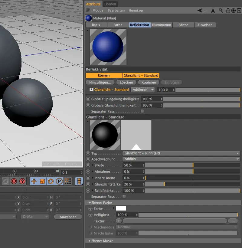 New in Release 16 - Lacquer, metal and fabric with the reflectivity channel