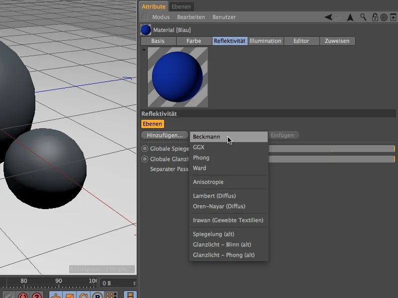 New in Release 16 - Lacquer, metal and fabric with the reflectivity channel