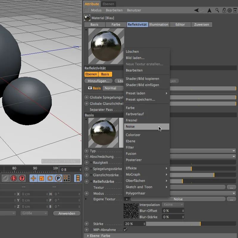 New in Release 16 - Lacquer, metal and fabric with the reflectivity channel
