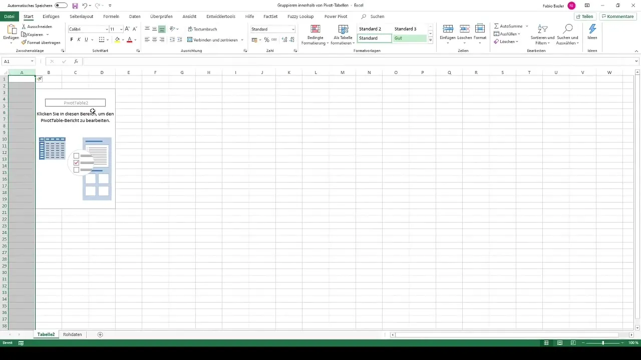 Utilizzare in modo efficace le tabelle pivot - Personalizzare gruppi in modo individuale