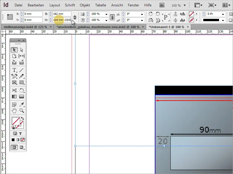 Mendesain kertas surat klasik/modern dan bermain-main di Adobe InDesign