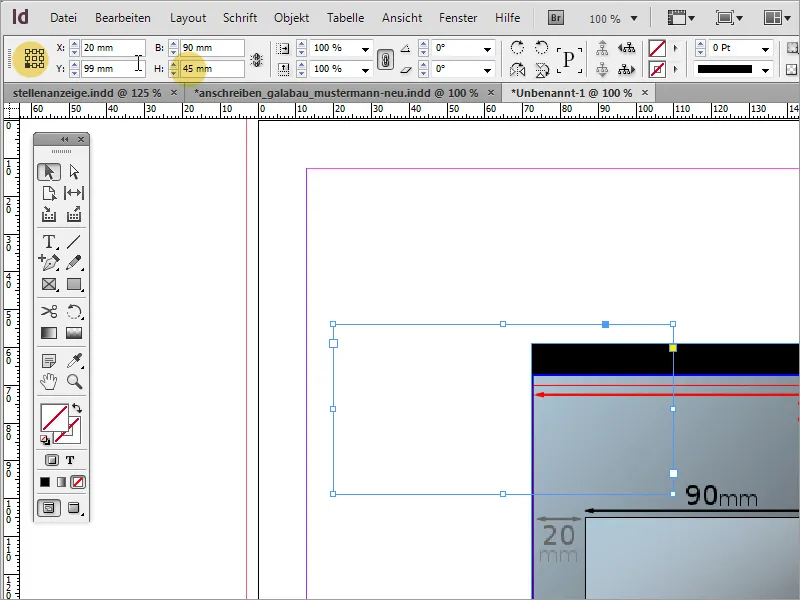 Mendesain kertas surat klasik/modern dan bermain-main dalam Adobe InDesign