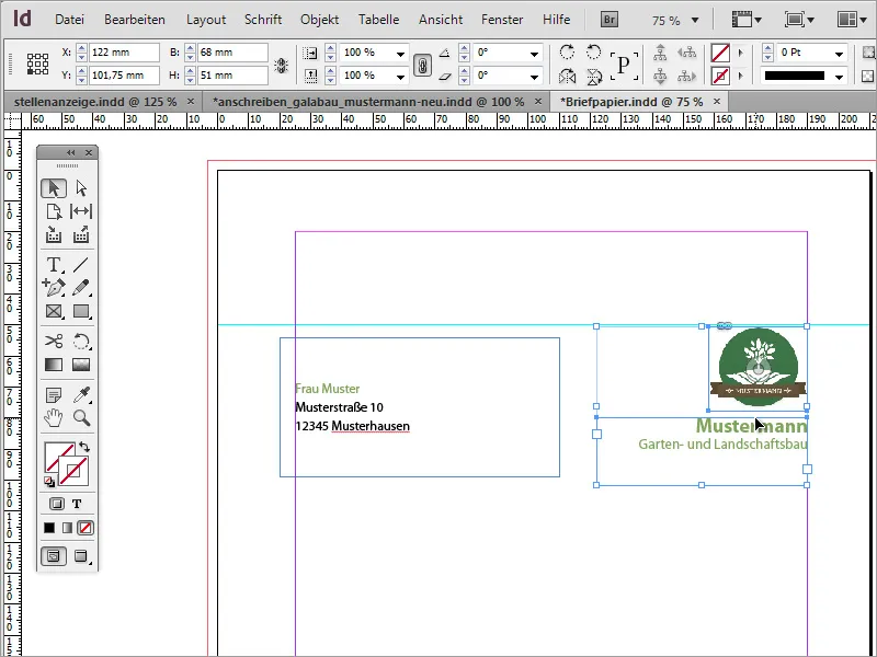 Mendesain kertas surat klasik/modern dan lucu di Adobe InDesign