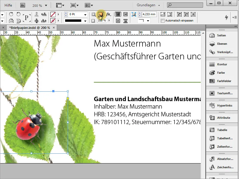 Mendesain kertas surat klasik/modern dan lucu di Adobe InDesign