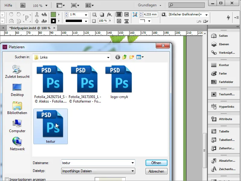 Mendesain kertas surat klasik/modern dan lucu di Adobe InDesign.
