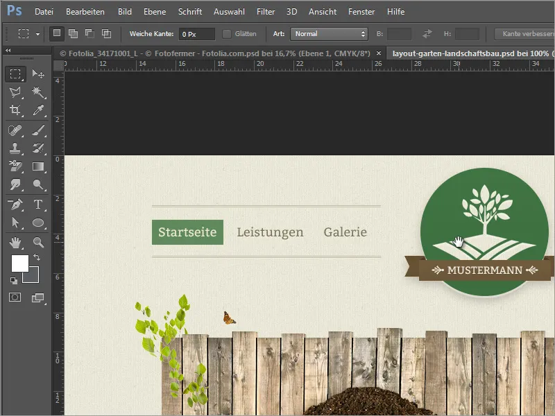 Mendesain kertas surat klasik/modern dan bermain-main dengan Adobe InDesign.