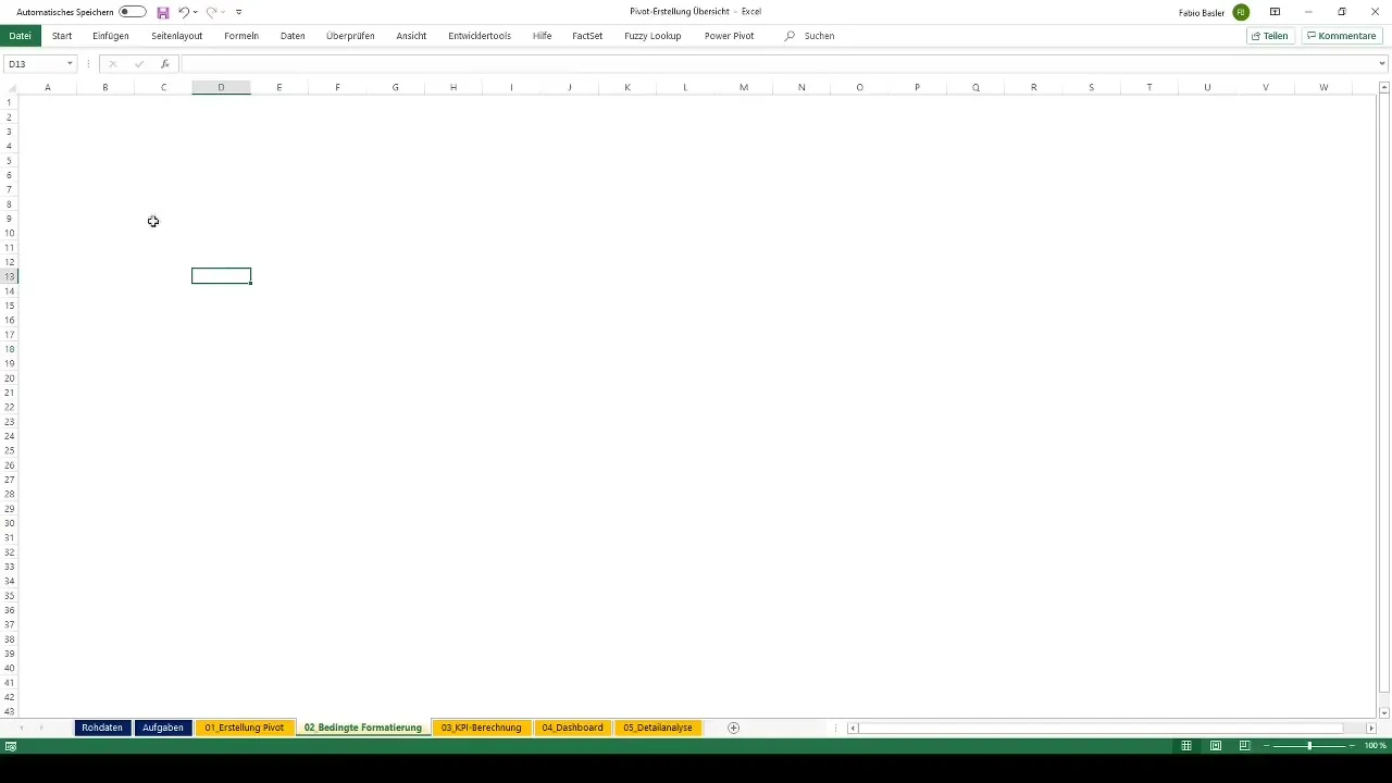 Bedingte Formatierung in Pivot-Tabellen verstehen