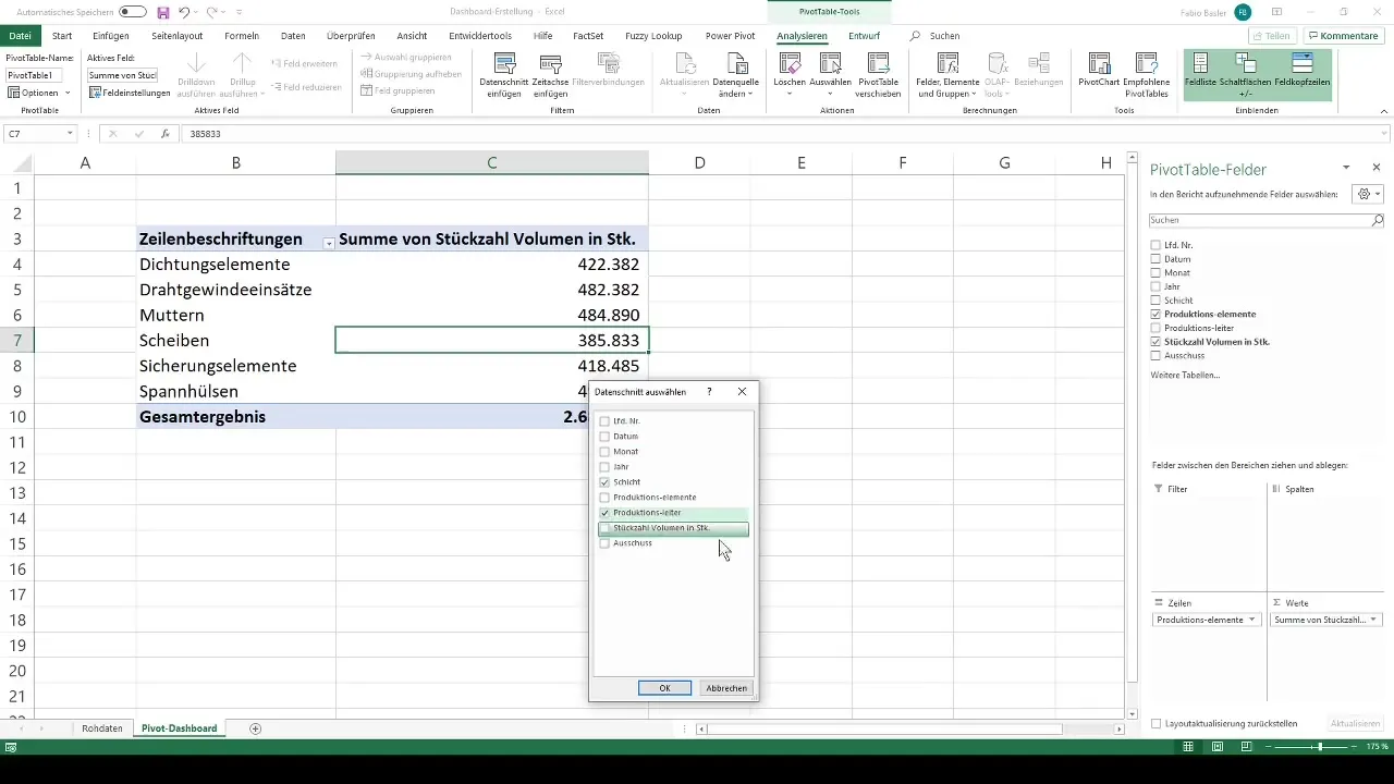 Crear un panel de control de Excel profesional con tablas dinámicas