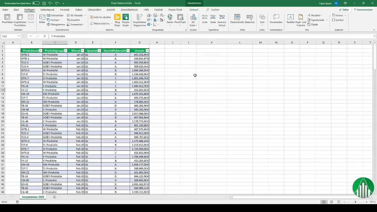 Utilizzare in modo efficace le sezioni di dati nelle tabelle pivot di Excel