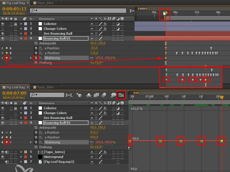 Animation let at lave: Bouncing Ball - Squash og Stretch