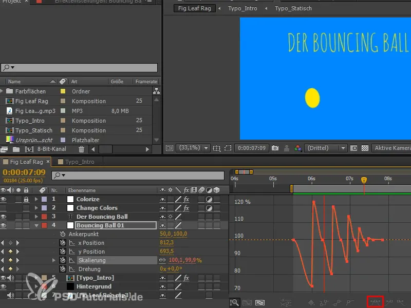 Animation leicht gemacht: Bouncing Ball - Squash and Stretch