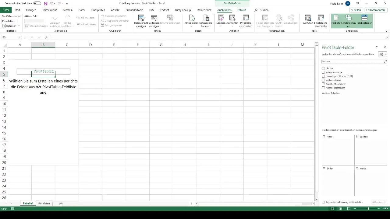 Impara come creare una tabella pivot in Excel