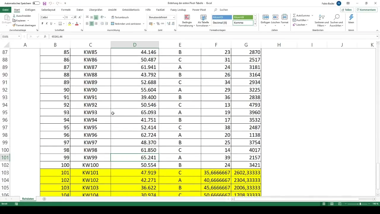 Impara come creare una tabella pivot in Excel