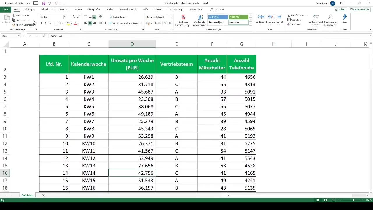 Impara come creare una tabella pivot in Excel