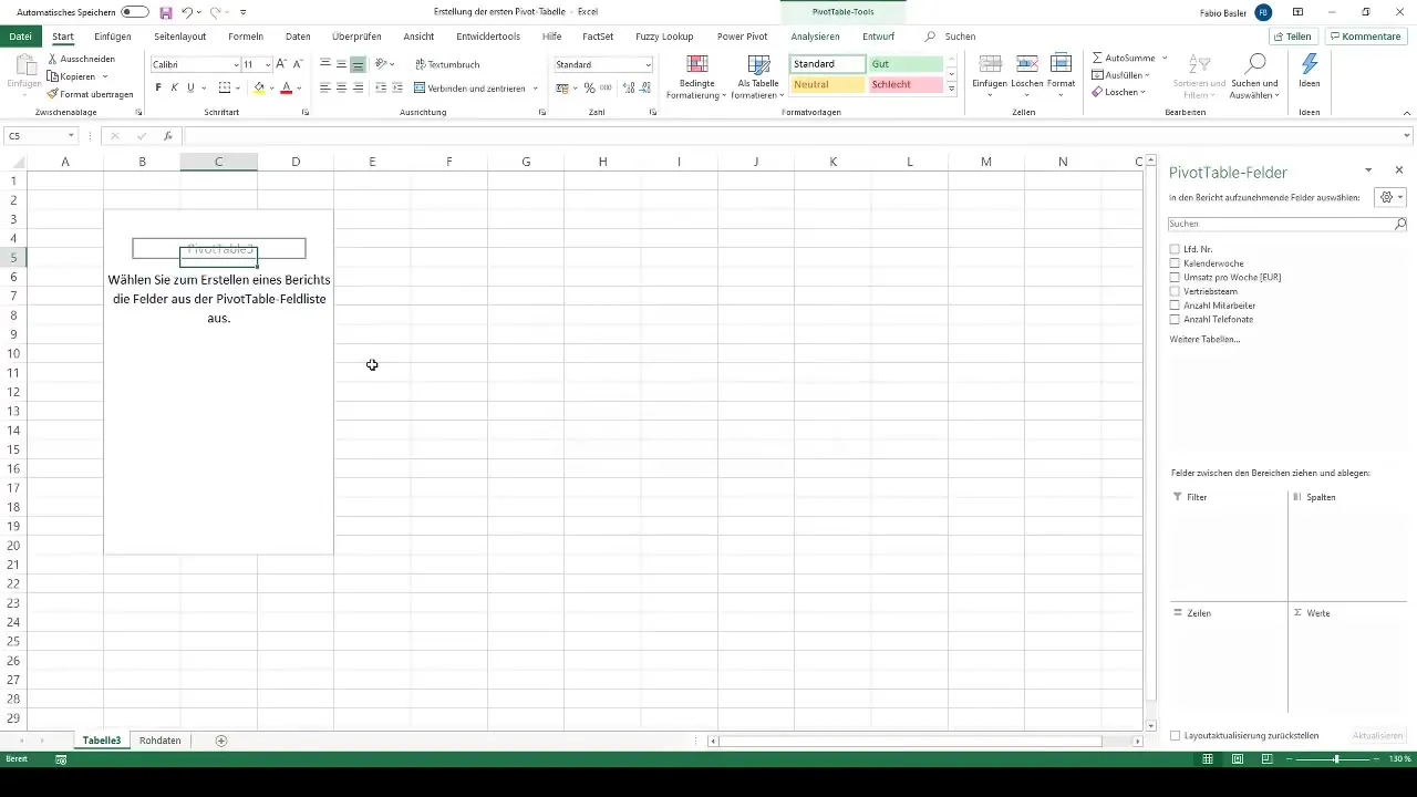 Impara come creare una tabella pivot in Excel