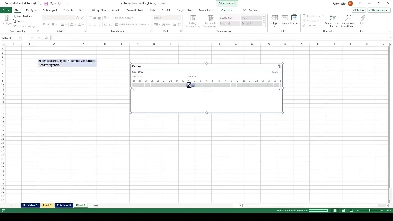Zeitachse in Pivot-Tabellen integrieren und analysieren