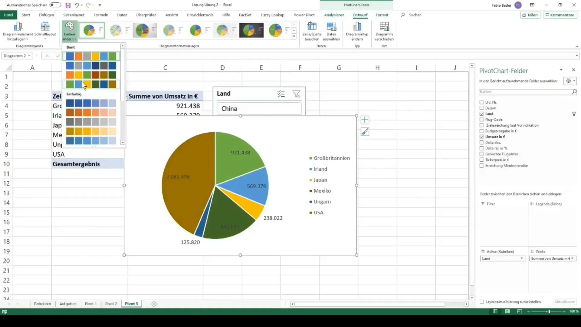 Folosiți eficient tabele pivot în Excel