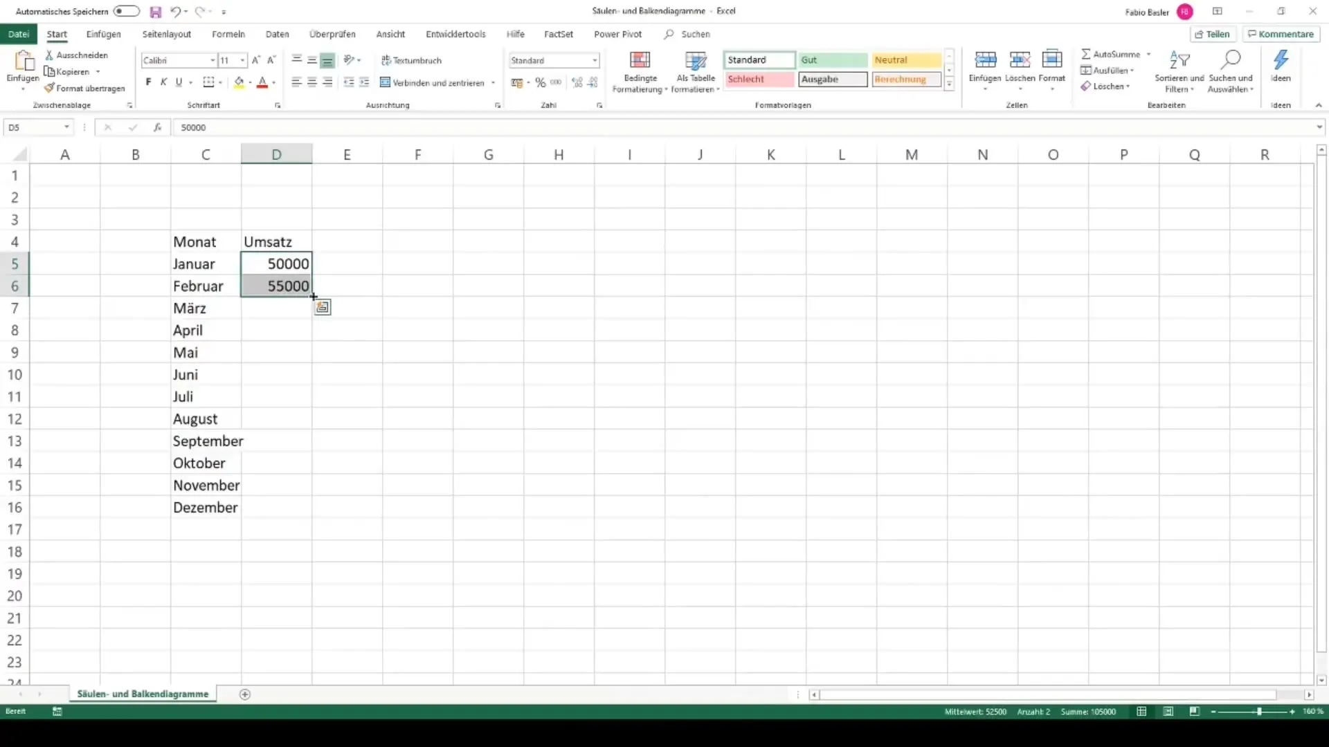 A crea diagrame în Excel: Ghidul tău pas cu pas