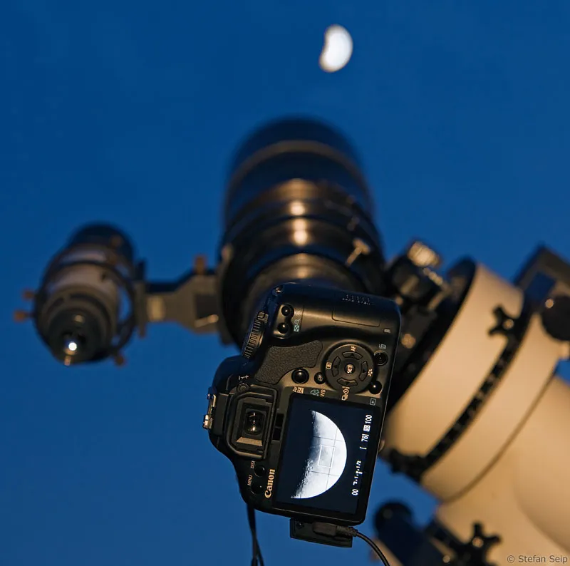Parte 11 - Utilizar el telescopio como lente