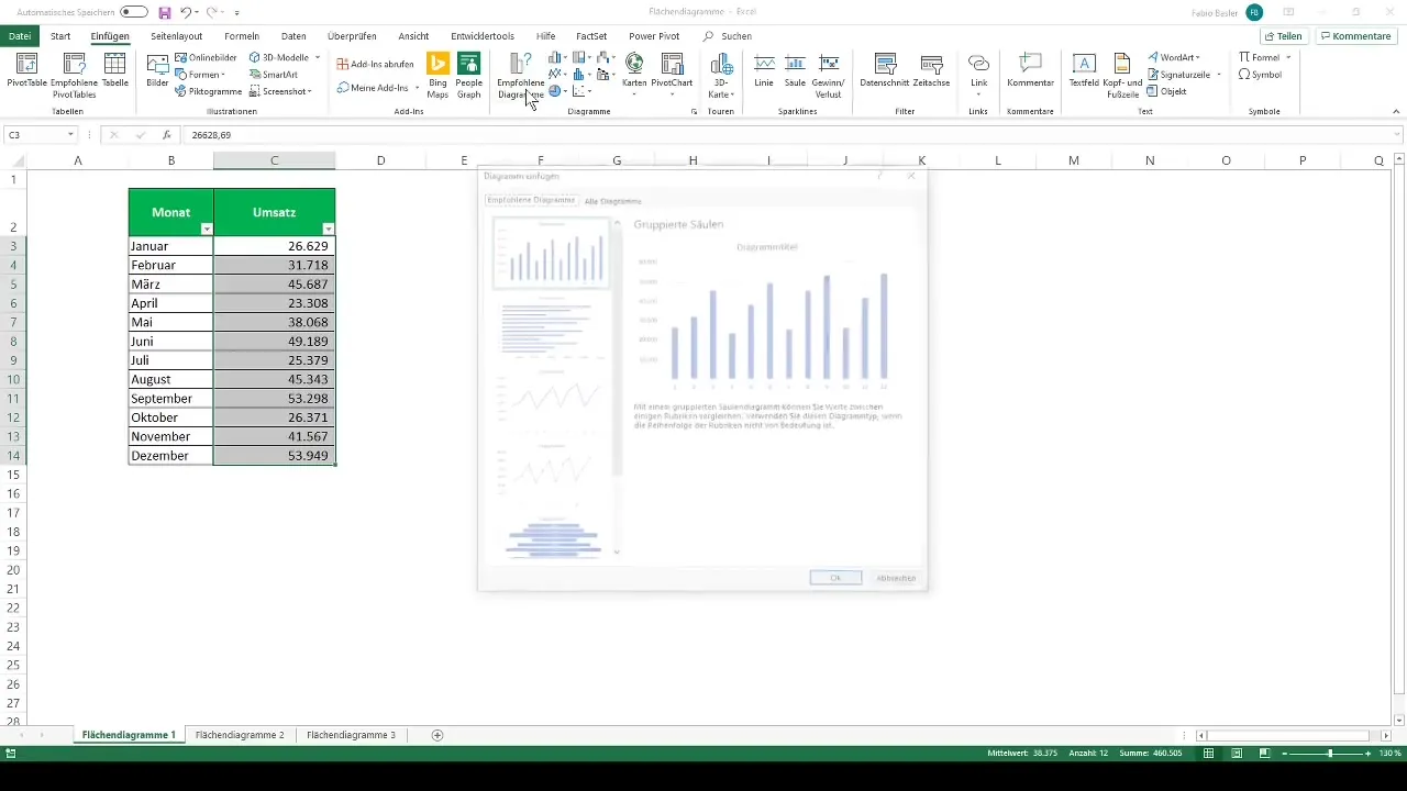 Creare facilmente diagrammi a torta in Excel