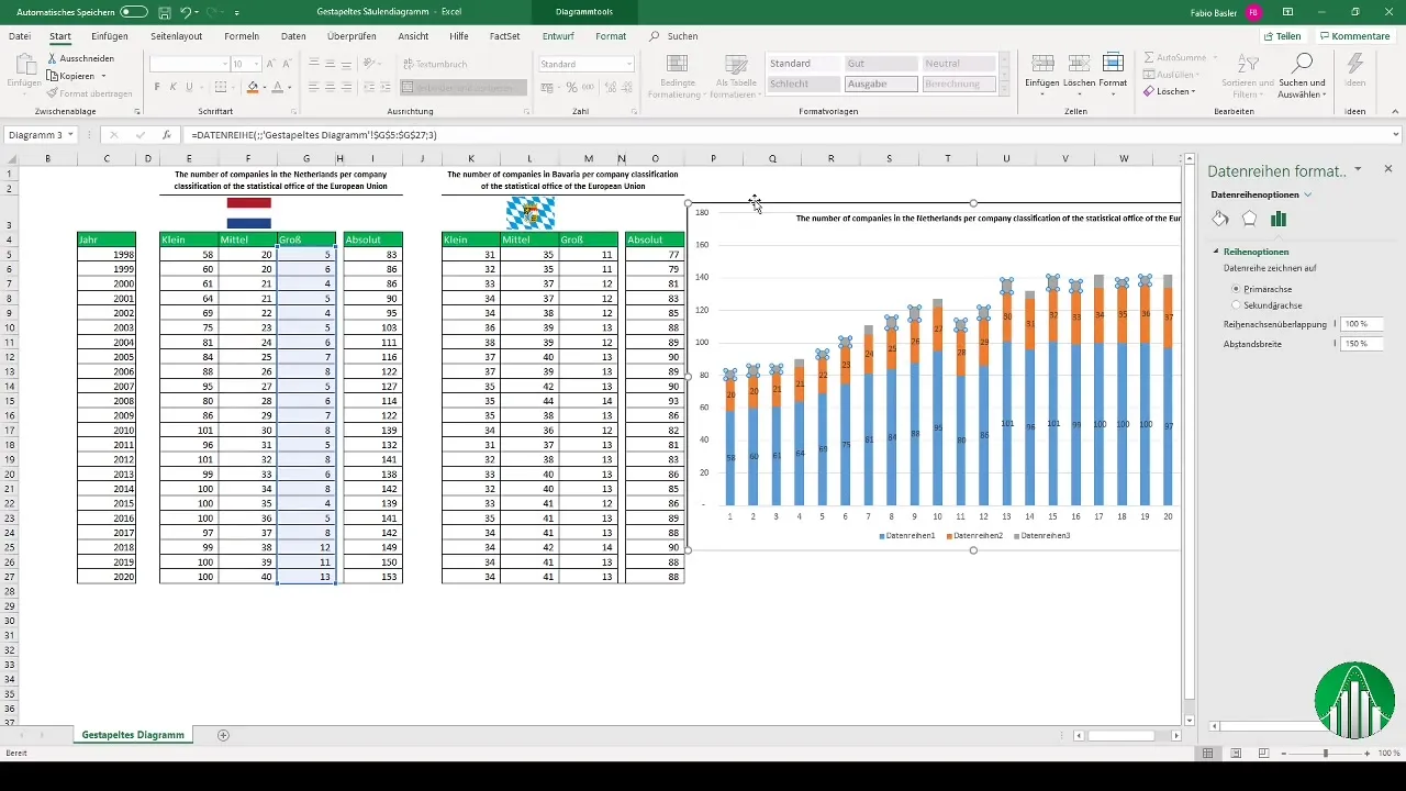 Creare diagrammi a colonne in Excel