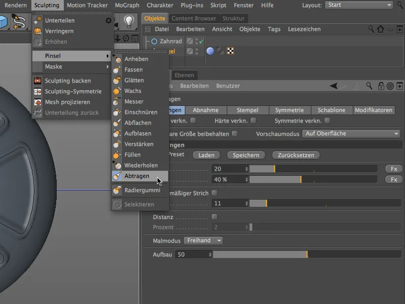 Neu in Release 16 - Verbesserte Sculpting-Werkzeuge