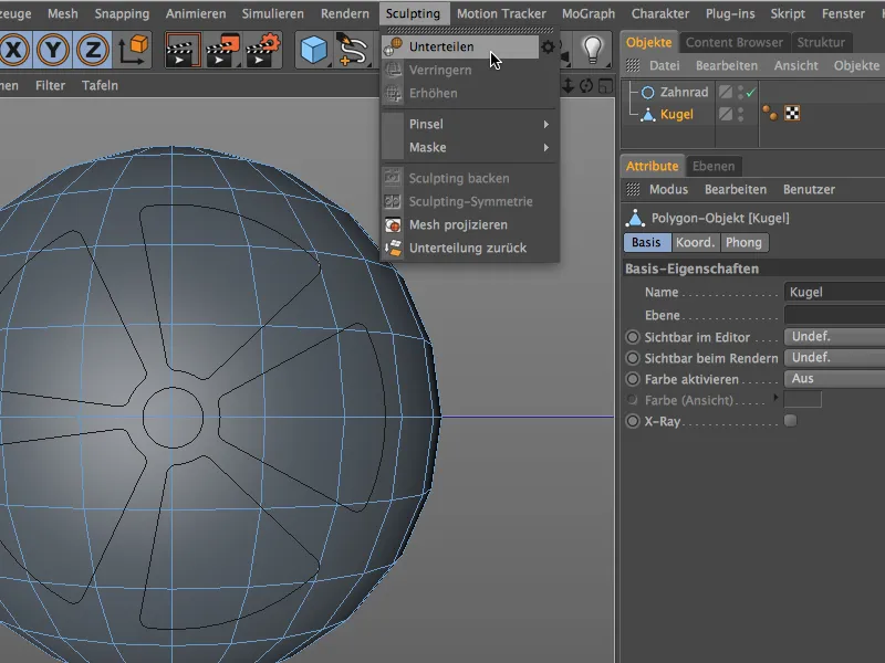Neu in Release 16 - Verbesserte Sculpting-Werkzeuge